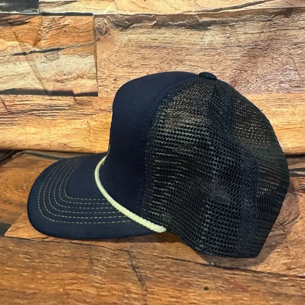 Howler Bros Dawn Patrol Rooster Trucker Hat Men's Adjustable Navy Mesh